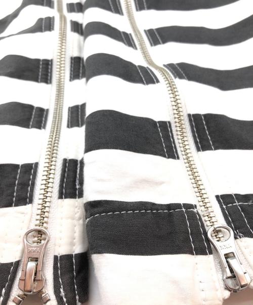 Diagram（ダイアグラム）Diagram (ダイアグラム) フードジャケット ホワイト×グレー サイズ:36の古着・服飾アイテム