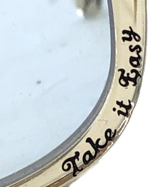 N.S.H（エヌエスエイチ）N.S.H (エヌエスエイチ) サングラス イエロー×ミントの古着・服飾アイテム