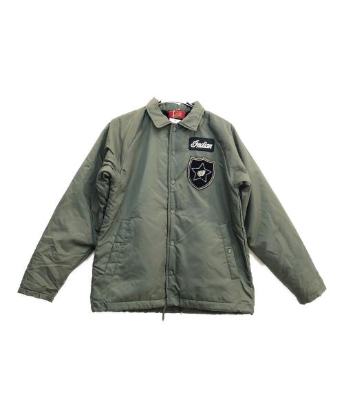 INDIAN（インディアン）INDIAN (インディアン) ナイロンボアコーチジャケット サイズ:S 未使用品の古着・服飾アイテム