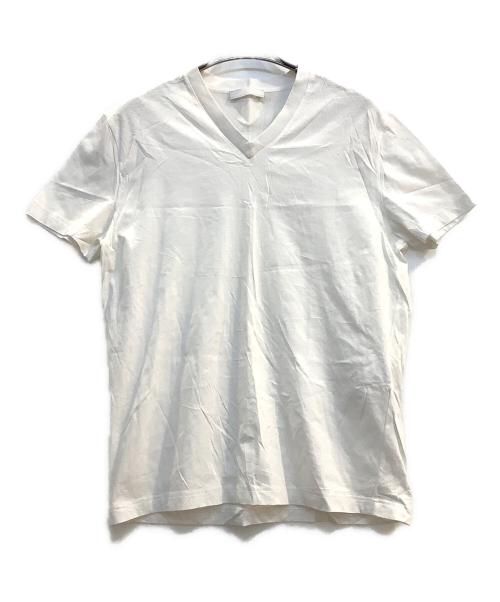 PRADA（プラダ）PRADA (プラダ) 半袖カットソー ホワイト サイズ:Mの古着・服飾アイテム