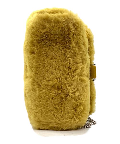 JIMMY CHOO（ジミーチュウ）JIMMY CHOO (ジミーチュウ) ショルダーポーチ イエローの古着・服飾アイテム