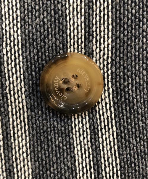 eleventy（イレブンティ）eleventy (イレブンティ) ダブルジャケット グレー サイズ:48の古着・服飾アイテム