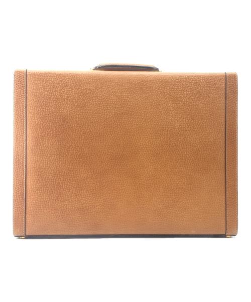 LOEWE（ロエベ）LOEWE (ロエベ) レザーアタッシュケース ブラウンの古着・服飾アイテム