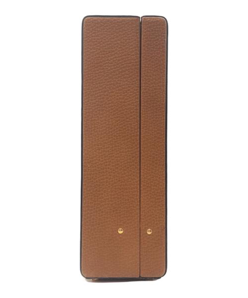 LOEWE（ロエベ）LOEWE (ロエベ) レザーアタッシュケース ブラウンの古着・服飾アイテム