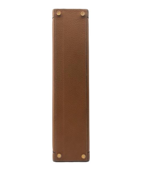 LOEWE（ロエベ）LOEWE (ロエベ) レザーアタッシュケース ブラウンの古着・服飾アイテム