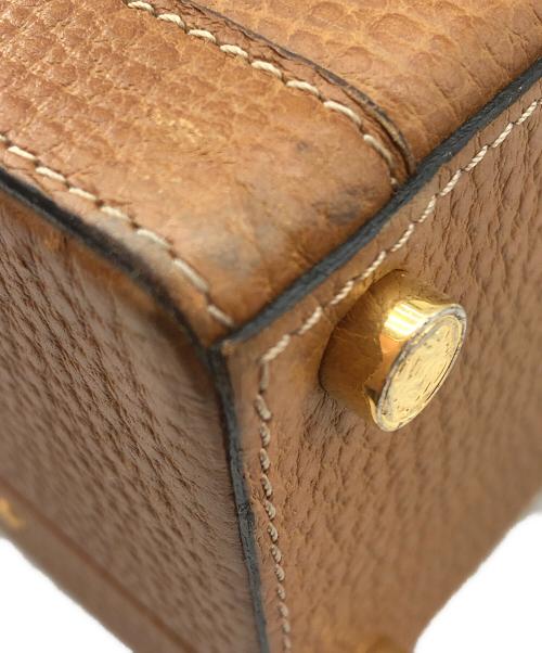 LOEWE（ロエベ）LOEWE (ロエベ) レザーアタッシュケース ブラウンの古着・服飾アイテム