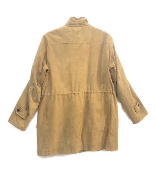 BURBERRY LONDON（バーバリーロンドン）BURBERRY LONDON (バーバリーロンドン) ライナー付スゥエード調コート ブラウン サイズ:Mの古着・服飾アイテム
