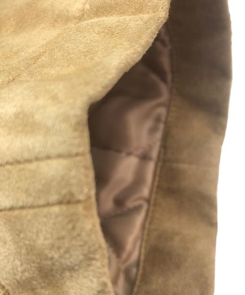 BURBERRY LONDON（バーバリーロンドン）BURBERRY LONDON (バーバリーロンドン) ライナー付スゥエード調コート ブラウン サイズ:Mの古着・服飾アイテム