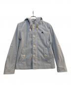 BURBERRY BLACK LABELバーバリーブラックレーベル）の古着「フーデッドジャケット」｜グレー