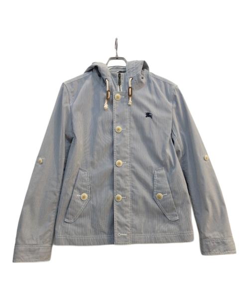 BURBERRY BLACK LABEL（バーバリーブラックレーベル）BURBERRY BLACK LABEL (バーバリーブラックレーベル) フーデッドジャケット グレー サイズ:Mの古着・服飾アイテム