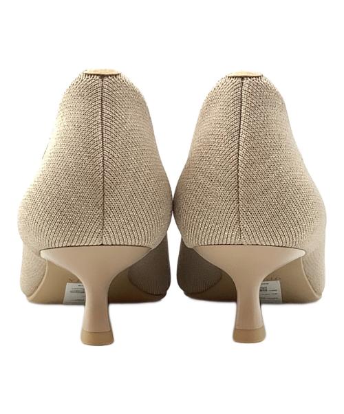 VIVAIA（ビバイア）VIVAIA (ビバイア) ポインテッドトゥパンプス ベージュ サイズ:39.5の古着・服飾アイテム