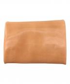 RED MOONレッドムーン）の古着「レザー2つ折り財布」｜ブラウン