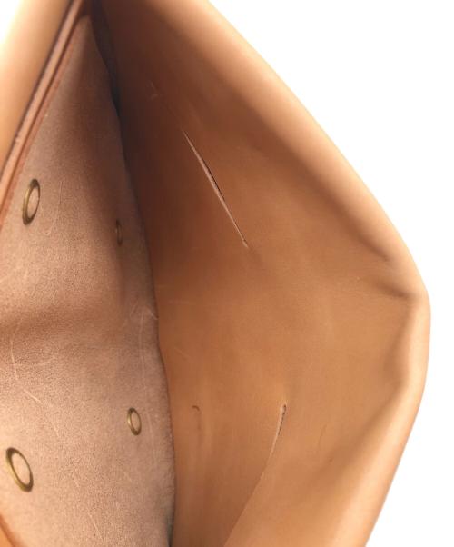 RED MOON（レッドムーン）RED MOON (レッドムーン) レザー2つ折り財布 ブラウンの古着・服飾アイテム