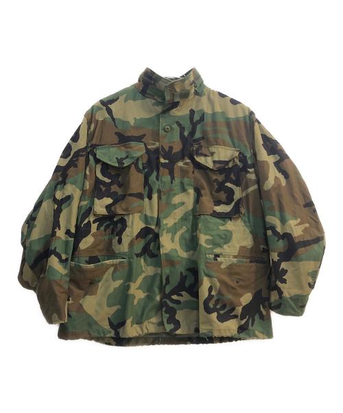 US ARMY（ユーエスアーミー）US ARMY (ユーエスアーミー) フィールドジャケット レッド サイズ:不明の古着・服飾アイテム