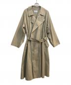 CIOTAシオタ）の古着「スビンコットンタイプライタータイロッケンコート」｜ベージュ