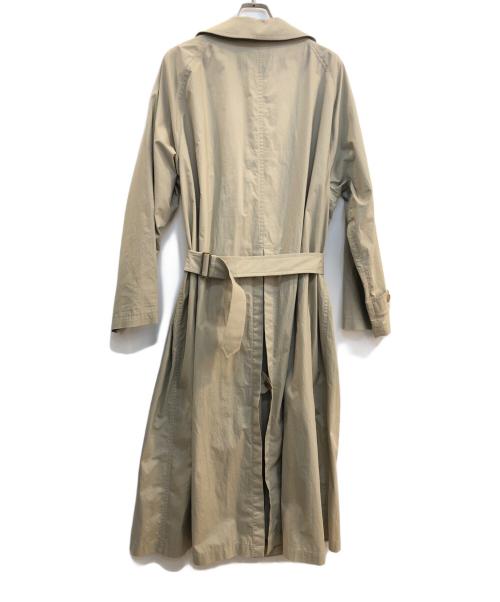 CIOTA（シオタ）CIOTA (シオタ) スビンコットンタイプライタータイロッケンコート ベージュ サイズ:6の古着・服飾アイテム