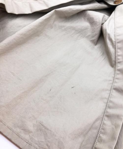 CIOTA（シオタ）CIOTA (シオタ) スビンコットンタイプライタータイロッケンコート ベージュ サイズ:6の古着・服飾アイテム