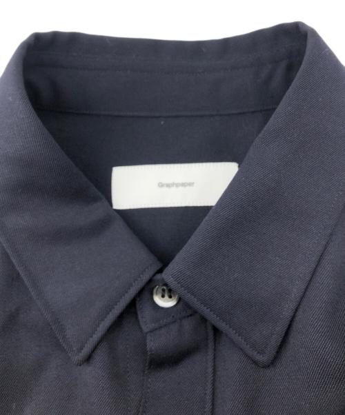 Graphpaper（グラフペーパー）Graphpaper (グラフペーパー) 長袖シャツ ネイビー サイズ:2の古着・服飾アイテム