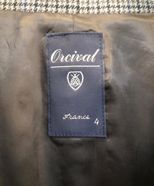 ORCIVAL（オーシバル）ORCIVAL (オーシバル) ステンカラーコート グレー サイズ:4の古着・服飾アイテム