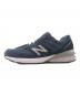 NEW BALANCE (ニューバランス) スニーカー ネイビー サイズ:27.5cm：12000円