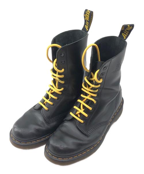 Dr.Martens（ドクターマーチン）Dr.Martens (ドクターマーチン) 10ホールブーツ ブルー サイズ:Mの古着・服飾アイテム