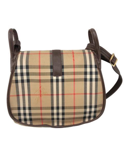 Burberry's（バーバリーズ）Burberry's (バーバリーズ) ショルダーバッグ ベージュ×ブラウンの古着・服飾アイテム