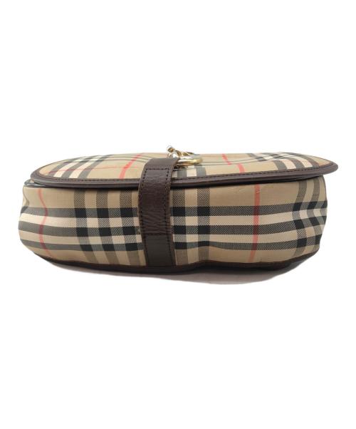 Burberry's（バーバリーズ）Burberry's (バーバリーズ) ショルダーバッグ ベージュ×ブラウンの古着・服飾アイテム