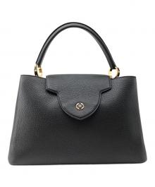 LOUIS VUITTON（ルイ ヴィトン）の古着「カプシーヌMM」｜ブラック