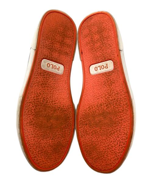 POLO RALPH LAUREN（ポロ・ラルフローレン）POLO RALPH LAUREN (ポロ・ラルフローレン) ローカットスニーカー ネイビー サイズ:UK8の古着・服飾アイテム