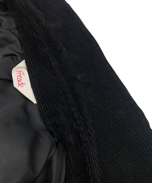 freada（フリーダ）Freada (フリーダ) ステンカラーコート ブラック サイズ:Fの古着・服飾アイテム