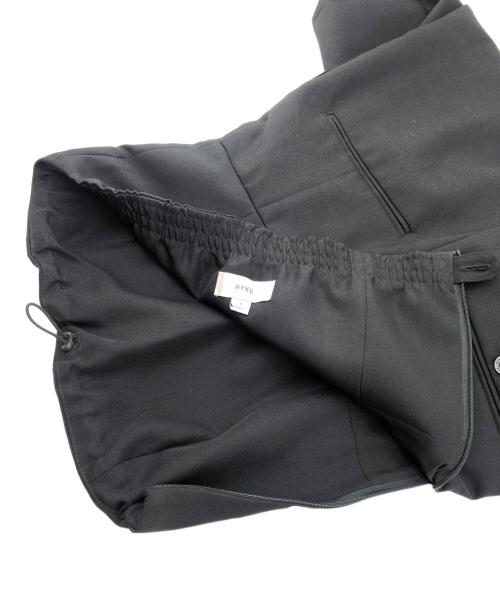 HYKE（ハイク）HYKE (ハイク) DOESKIN STRAPLESS JUMPSUIT ブラック サイズ:1の古着・服飾アイテム