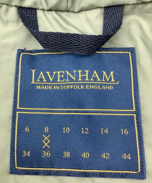LAVENHAM（ラベンハム）LAVENHAM (ラベンハム) ナイロンコート グリーン サイズ:36の古着・服飾アイテム