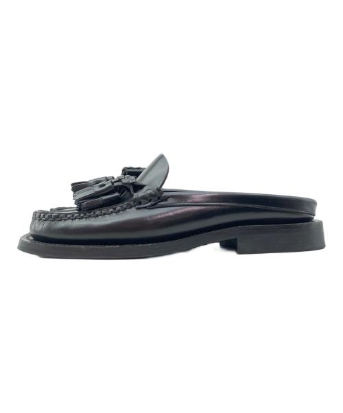 HEREU（ヘリュー）hereu (ヘリュー) タッセルローファー ブラック サイズ:36の古着・服飾アイテム