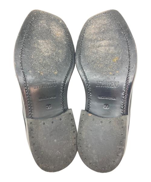 HEREU（ヘリュー）hereu (ヘリュー) タッセルローファー ブラック サイズ:36の古着・服飾アイテム