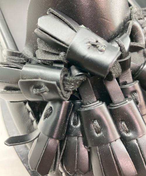 HEREU（ヘリュー）hereu (ヘリュー) タッセルローファー ブラック サイズ:36の古着・服飾アイテム