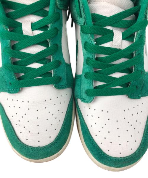 NIKE（ナイキ）NIKE (ナイキ) スニーカー グリーン×ホワイト サイズ:28の古着・服飾アイテム