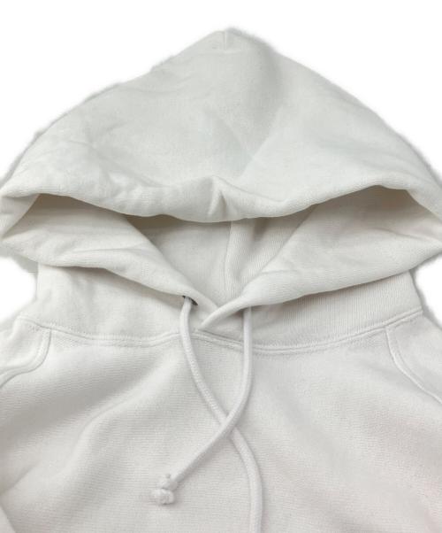 Champion REVERSE WEAVE（チャンピオン リバース ウィーブ）Champion REVERSE WEAVE (チャンピオン リバース ウィーブ) プルオーバーパーカー ホワイト サイズ:XLARGEの古着・服飾アイテム