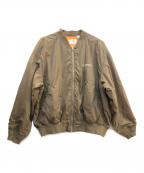 MARK GONZALESマーク・ゴンザレス）の古着「ナイロンブルゾン」｜ブラウン