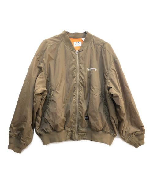 MARK GONZALES（マーク・ゴンザレス）MARK GONZALES (マーク・ゴンザレス) ナイロンブルゾン ブラウン サイズ:XLの古着・服飾アイテム