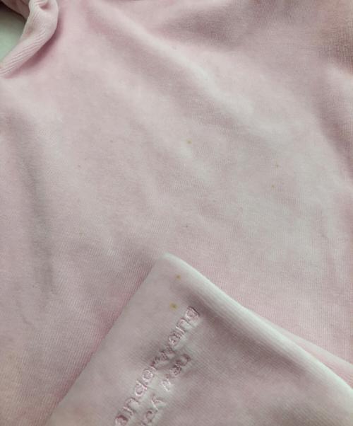 ALEXANDER WANG（アレキサンダー・ワン）ALEXANDER WANG (アレキサンダー・ワン) ジップパーカー ピンク サイズ:XSの古着・服飾アイテム