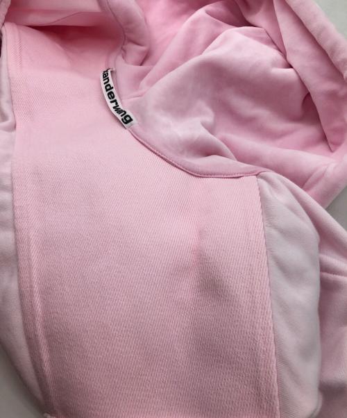 ALEXANDER WANG（アレキサンダー・ワン）ALEXANDER WANG (アレキサンダー・ワン) ジップパーカー ピンク サイズ:XSの古着・服飾アイテム