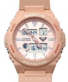 CASIO×ROXY（カシオ×ロキシー）の古着「腕時計」｜ピンク