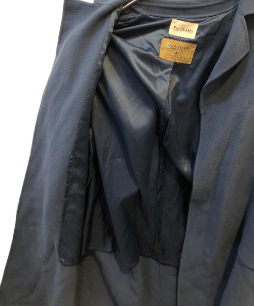RAY BEAMS（レイ ビームス）RAY BEAMS (レイ ビームス) ウールコート ブルー サイズ:記載なしの古着・服飾アイテム