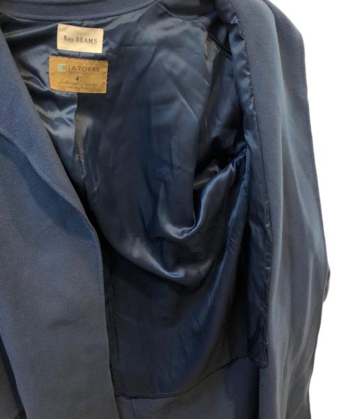 RAY BEAMS（レイ ビームス）RAY BEAMS (レイ ビームス) ウールコート ブルー サイズ:記載なしの古着・服飾アイテム