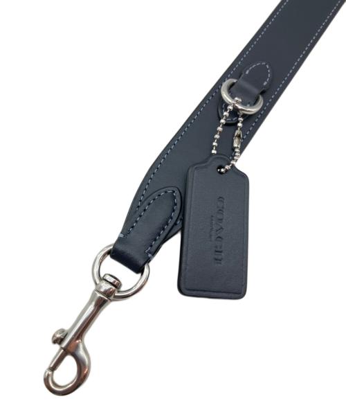 COACH（コーチ）COACH (コーチ) ショルダーバッグ  シグネチャー ネイビーの古着・服飾アイテム