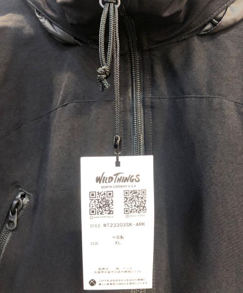 WILD THINGS（ワイルドシングス）WILD THINGS (ワイルドシングス) ナイロンジャケット ブラック サイズ:XL 未使用品の古着・服飾アイテム