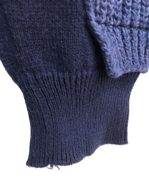 YOKE（ヨーク）YOKE (ヨーク) ニットカーディガン ブルー サイズ:3の古着・服飾アイテム