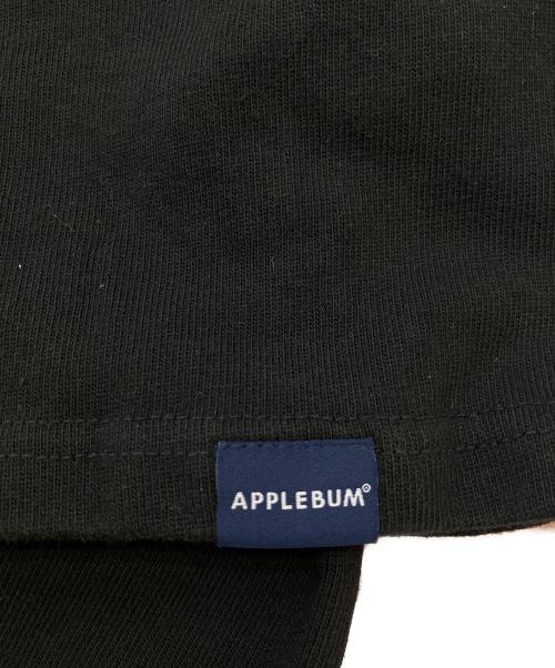 APPLEBUM（アップルバム）APPLEBUM (アップルバム) プリントカットソー ブラック サイズ:XLの古着・服飾アイテム