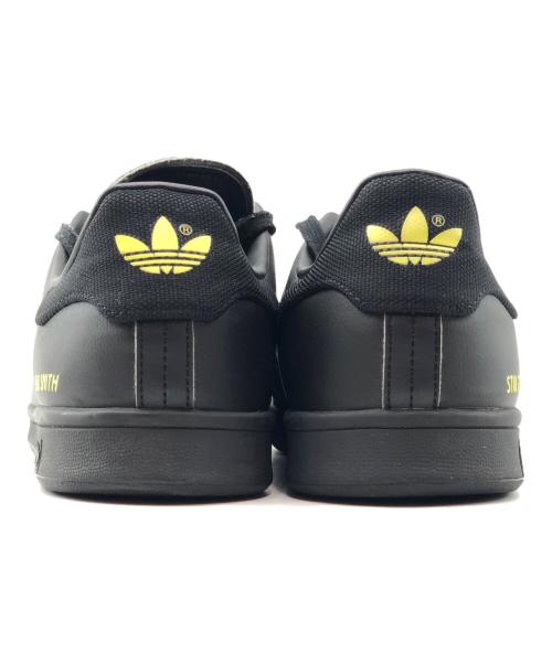 adidas（アディダス）adidas (アディダス) ローカットスニーカー ブラック×イエロー サイズ:26.5㎝の古着・服飾アイテム