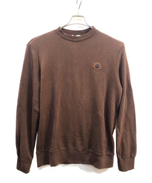 MONCLER（モンクレール）MONCLER (モンクレール) スウェット ブラウン サイズ:Ｓの古着・服飾アイテム